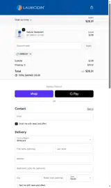 Lauricidin coupon verification screenshot