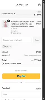 IF10 coupon verification screenshot