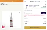 Lavi MD coupon verification screenshot