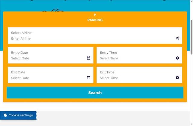 LAX Official Airport Parking checkout page showing LAX Official Airport Parking promo code box | Screenshot taken by SimplyCodes community member on Jul 10, 2025