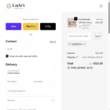 Layla's Delicacies coupon verification screenshot