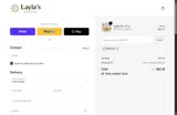 Layla's Delicacies coupon verification screenshot