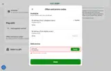 PLU98192 coupon verification screenshot