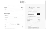 Idyl coupon verification screenshot