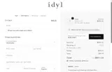 Idyl coupon verification screenshot
