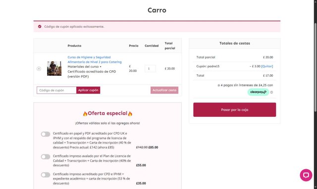 Lead Academy checkout page showing Lead Academy coupon code box | Screenshot taken by SimplyCodes community member on Sep 1, 2025
