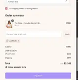 LLSAVE20 coupon verification screenshot