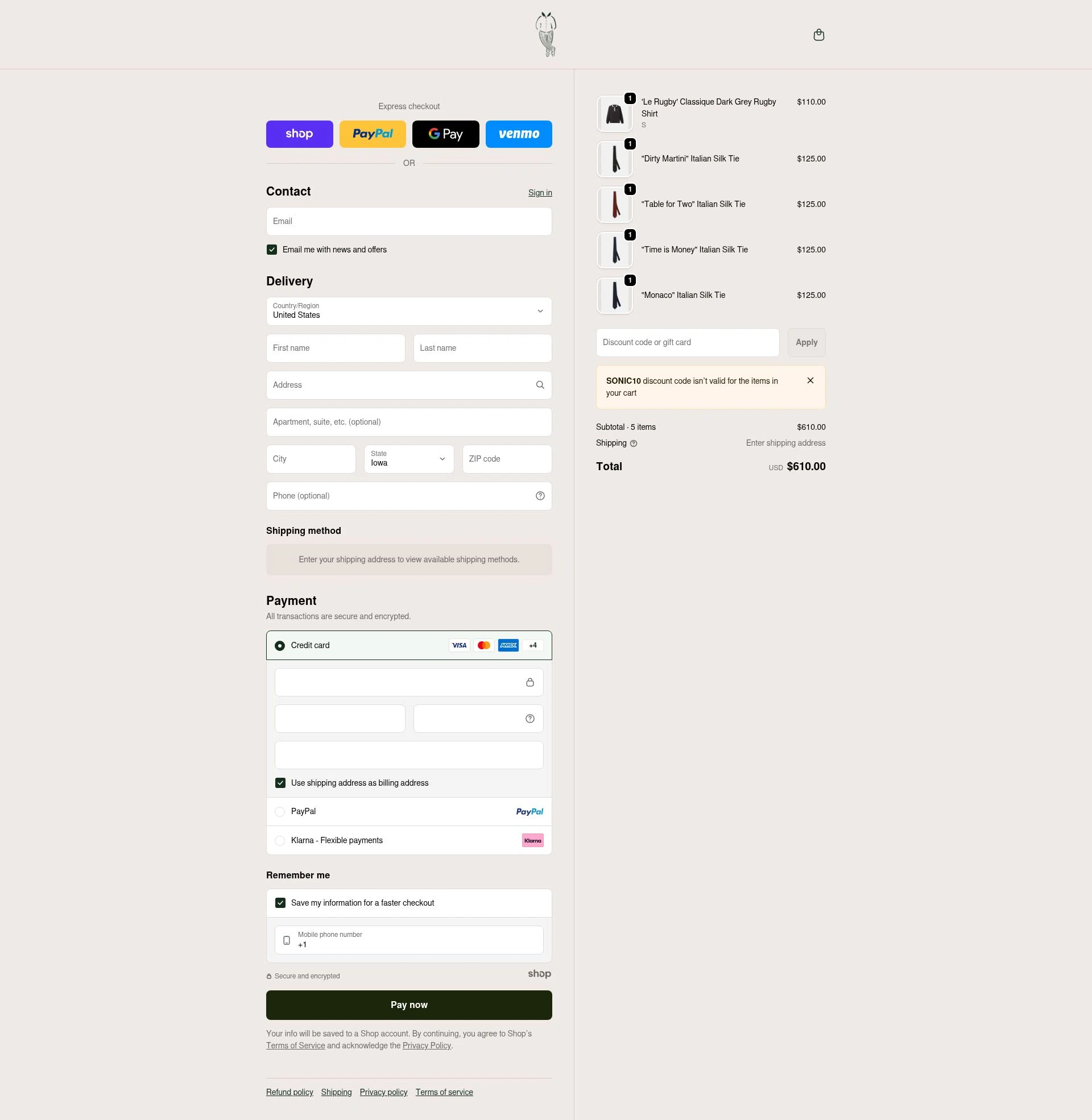 Le Alfre checkout page showing Le Alfre discount code box | Screenshot taken by SimplyCodes community member on Dec 28, 2025