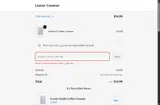 BDAY coupon verification screenshot