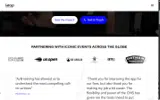 Leap Event Technology coupon verification screenshot