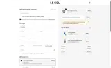 Lecol100 coupon verification screenshot