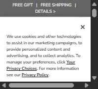 Verification screenshot for 20% Off Winter Savings Event at Le Creuset - 27d ago