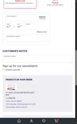 LED Outfitters coupon verification screenshot