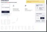 LED Outfitters coupon verification screenshot
