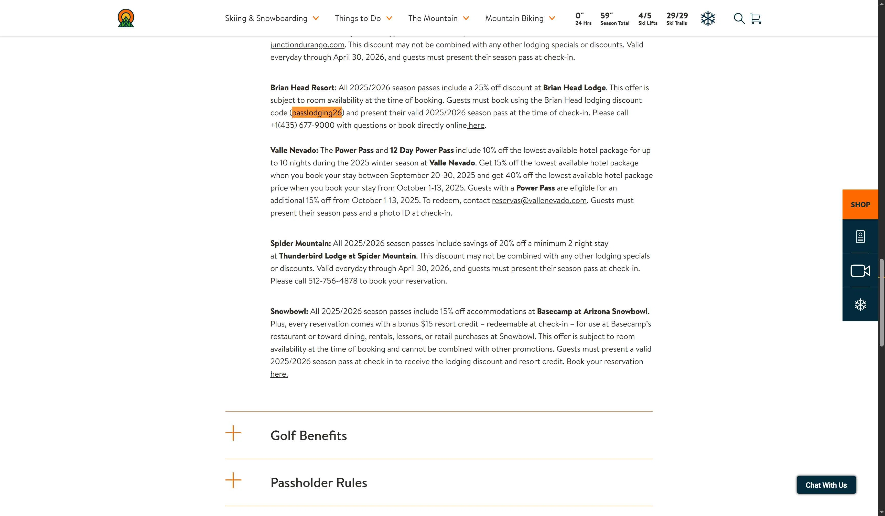 Lee Canyon checkout page showing Lee Canyon promo code box | Screenshot taken by SimplyCodes community member on Jan 26, 2026