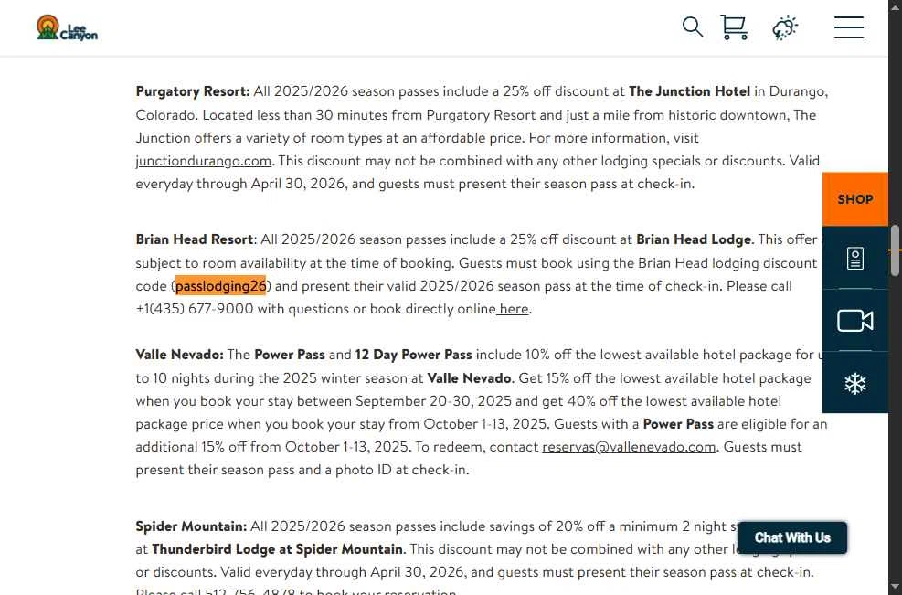Lee Canyon checkout page showing Lee Canyon promo code box | Screenshot taken by SimplyCodes community member on Oct 10, 2025