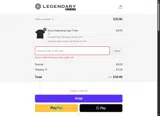 Legendary coupon verification screenshot