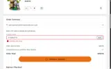 LEGO coupon verification screenshot