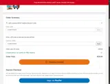 LEGO coupon verification screenshot