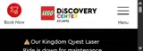 LEGO Discovery Center Atlanta coupon verification screenshot