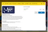MMP coupon verification screenshot