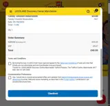 LEGOLAND Discovery Centre Manchester coupon verification screenshot