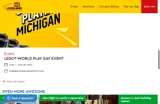 LEGOLAND Discovery Center Michigan coupon verification screenshot