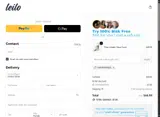 Leilo coupon verification screenshot