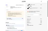 Lejon coupon verification screenshot