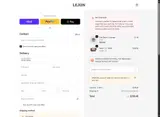 Lejon coupon verification screenshot