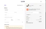 Lejon coupon verification screenshot