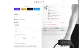 LEKFIT20 coupon verification screenshot