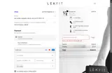 LEKFIT20 coupon verification screenshot