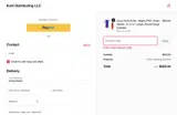 LeLuv coupon verification screenshot