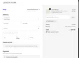 Lemon Park coupon verification screenshot
