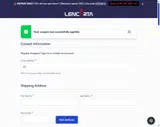 SAVE10 coupon verification screenshot