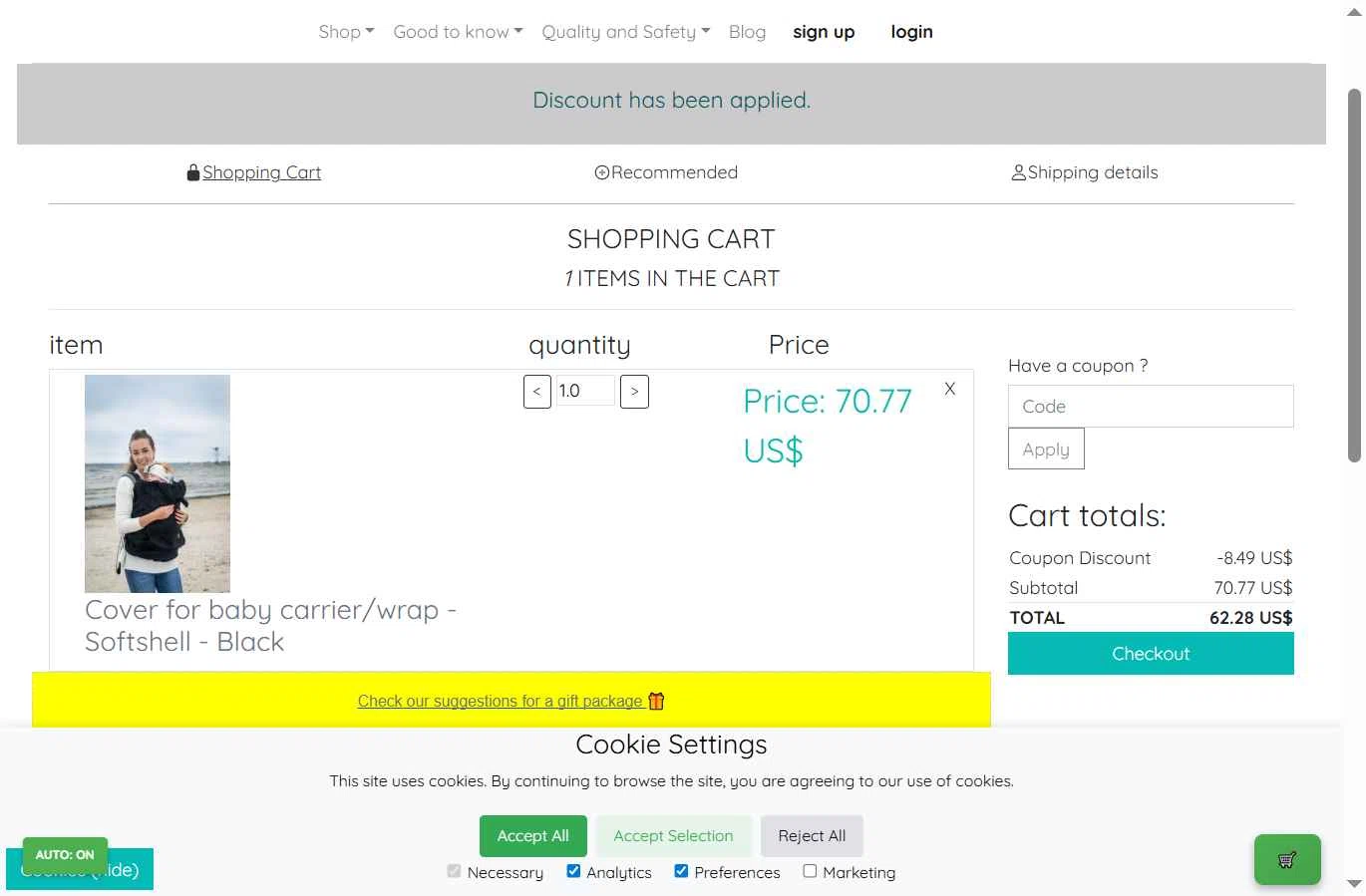 LennyLamb checkout page showing LennyLamb discount code box | Screenshot taken by SimplyCodes community member on Dec 30, 2025