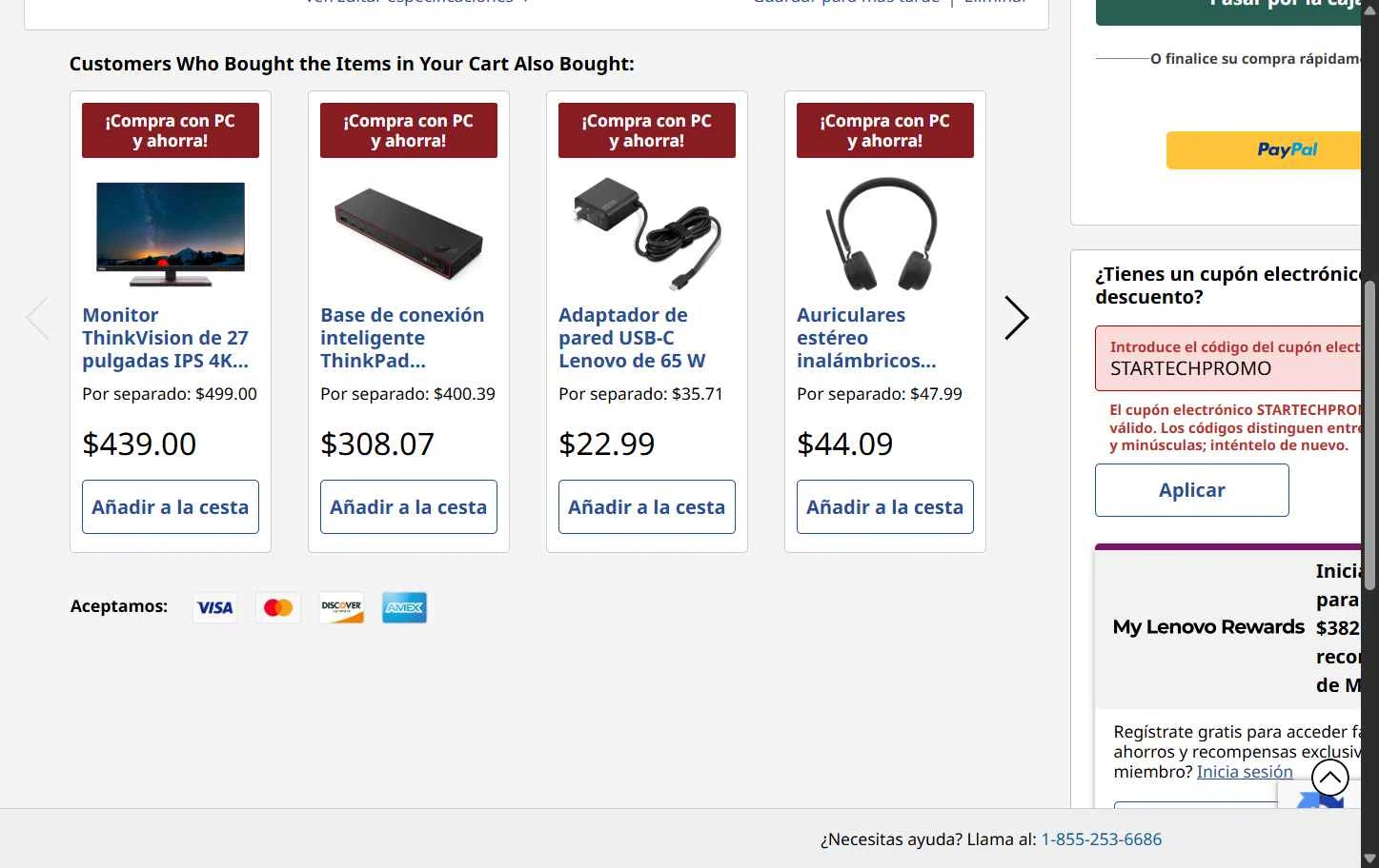 Verification screenshot for 18% Off Startech Com Displayport to Dvi Adapter (members Only) at Lenovo - 1d ago