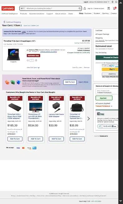 Lenovo USA coupon code tested [monthyear] – Coupons Scout