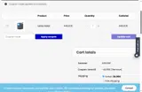 lenso14 coupon verification screenshot