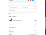 WELCOME10 coupon verification screenshot