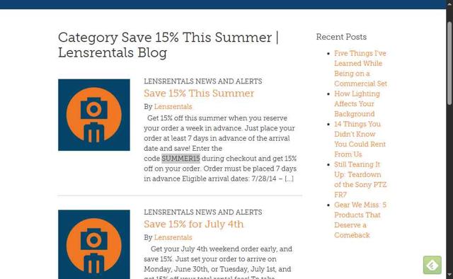LensRentals.com checkout page showing LensRentals.com promo code box | Screenshot taken by SimplyCodes community member on Sep 11, 2025
