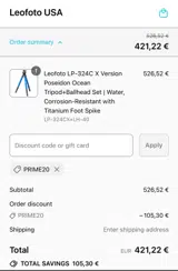 SFS2023 coupon verification screenshot