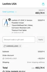 Tortor coupon verification screenshot
