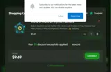 RIGHTNOW coupon verification screenshot