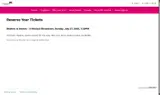 Lesher Center for the Arts coupon verification screenshot