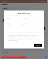 WOMAN15 coupon verification screenshot
