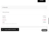 WELCOME15 coupon verification screenshot