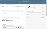 Les Senteurs coupon verification screenshot