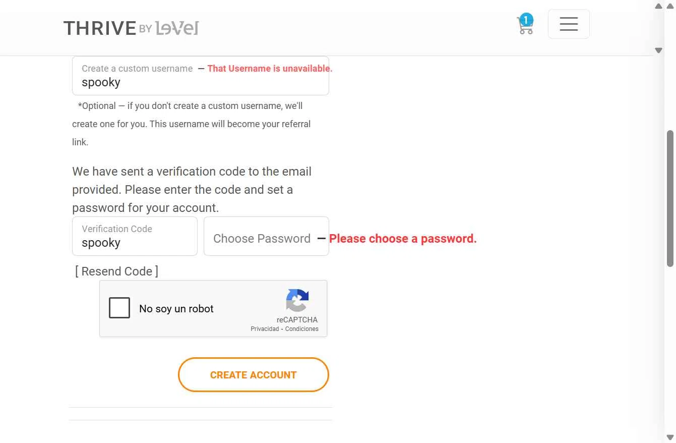 Le-Vel checkout page showing Le-Vel discount code box | Screenshot taken by SimplyCodes community member on Nov 6, 2025